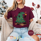 Cute Cat Christmas Tree | Christmas Cat Tree Climber T-shirt & Sweatshirt
